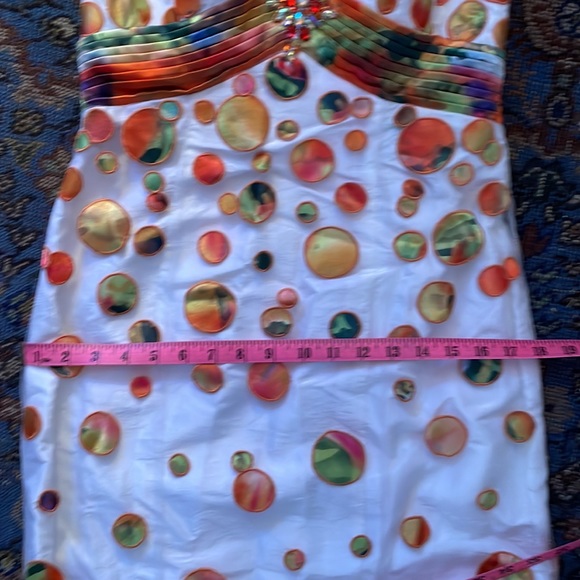 Blush Prom By Alexia Mermaid Princess Polka Dot Multicolour Dress - Picture 10 of 12